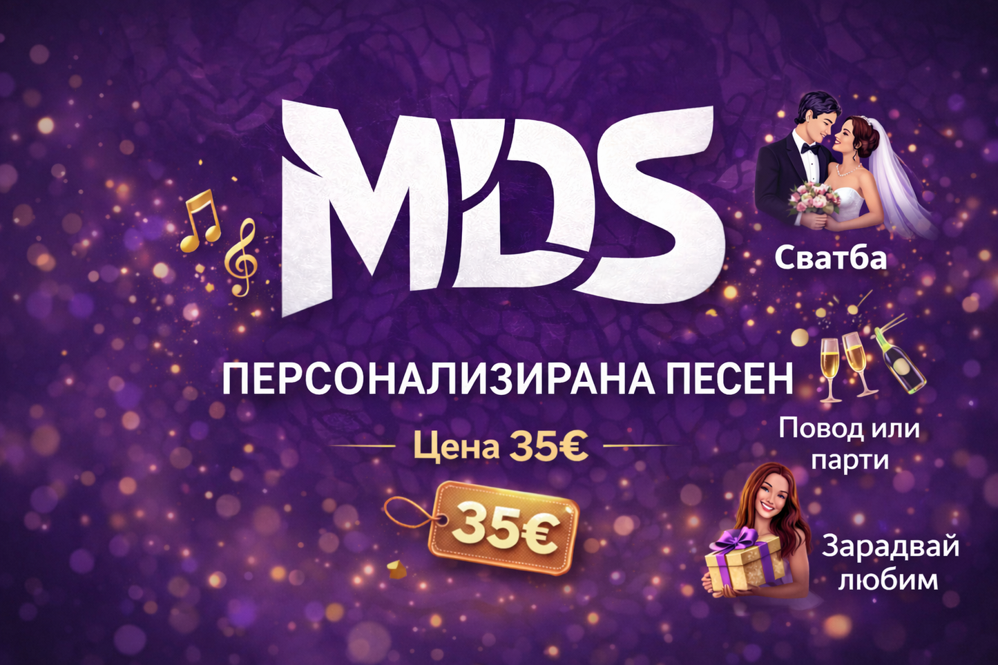 ПОРЪЧАЙ ПЕСЕН