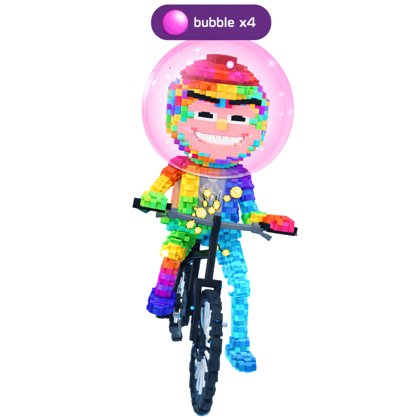 Chicleteira Bcicleteira Chicleteira RAINBOW 45.5m/s