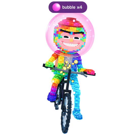 Chicleteira Bcicleteira Chicleteira RAINBOW 45.5m/s